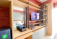 Bedroom 3 Comfy and Strategic Studio Apartment at Signature Park Grande By Travelio