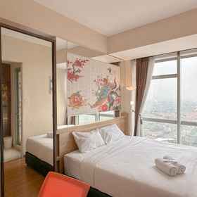 Bedroom 1 グランド・スンコノ・ラグーン・アパートメント・バイ・トラベリオのベストロケーション&快適なリビングスタジオ, スラバヤ ホテル