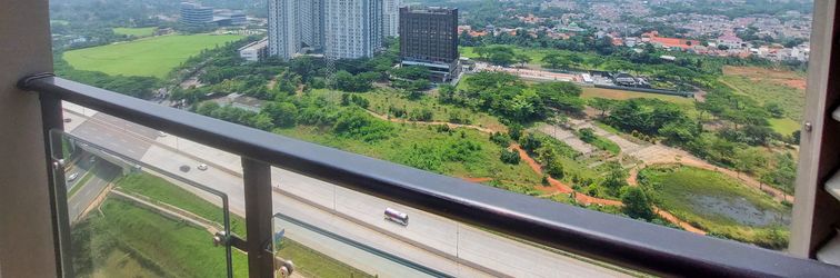 大廳 Nice and Well Furnished Studio Sky House BSD Apartment By Travelio