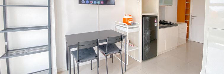 Lobby The Modern Studio at Apartment Parahyangan Residence By Travelio