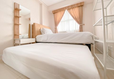 卧室 Trendy Space 1BR at Parahyangan Residence Apartment By Travelio