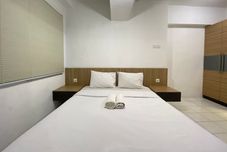 卧室 Spacious and Stylish Studio at Apartment Jarrdin Cihampelas By Travelio
