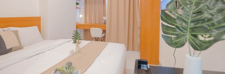 Exterior Cozy and Simply Look Studio Apartment Tokyo Riverside PIK 2 By Travelio