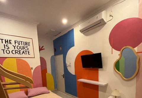 Luar Bangunan Tiyasan House Homestay Jogja