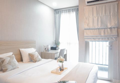Exterior Minimalist and Cozy Studio Room at Ciputra World 2 Apartment By Travelio