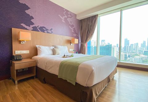 外部的 Cozy Studio at The H Tower Citadines Rasuna Jakarta Apartment by Travelio