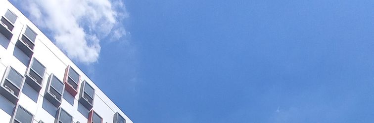 Luar Bangunan Apateu Studio Sharia - Apartemen Bandaraya Tallasa City Makassar.