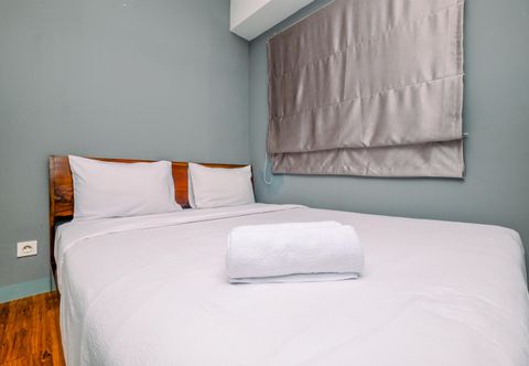 Exterior Modern and Nice 2BR at Podomoro Golf View Apartment By Travelio