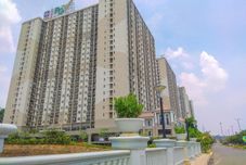 Lobby Restful and Homey 2BR Podomoro Golf View Apartment By Travelio