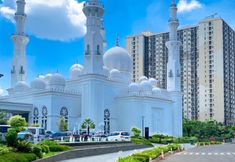 Exterior 5 Homey and Tranquil Studio at Podomoro Golf View Apartment By Travelio