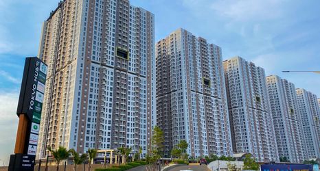 外部的 2 Well and Comfy Studio at Tokyo Riverside PIK 2 Apartment By Travelio