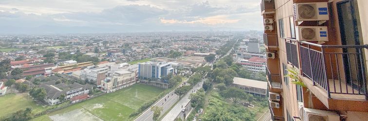 Sảnh chờ Restful & Homey Studio at Tamansari Panoramic Apartment By Travelio