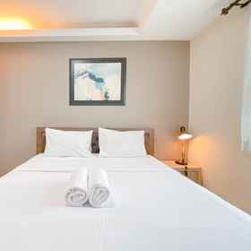 Bedroom 1 The Modern Classic 2BR with Scenic View at Apartment Gateway Pasteur By Travelio, Bandung Hotels