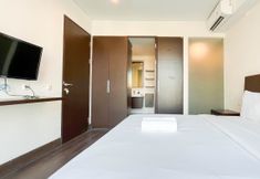 卧室 2 Scenic and Comfortable 2BR (No Kitchen) at Skales Residence Nusa Dua Bali Apartment By Travelio