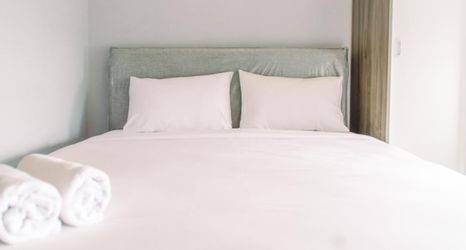 Bedroom 2 Nice and Fancy Studio at Apartment Serpong Garden By Travelio
