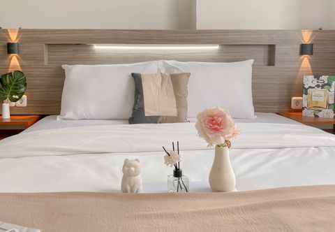 臥室 Cozy and Great Deal 1BR Apartment at Vittoria Residence By Travelio