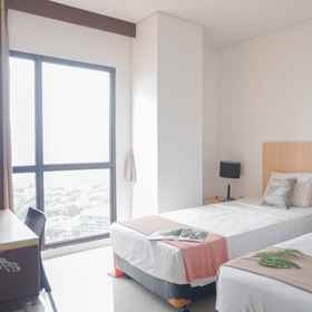 Bedroom1Strategic and Best Location 2BR at Tamansari Semanggi Apartment By Travelio,Dimsum Emma 99 Mampang飯店