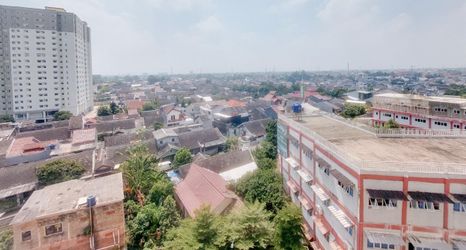 Exterior 2 Homey and Relaxing Studio at Urbantown Serpong Apartment By Travelio