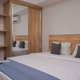 Bedroom 1 Comfy Designed Studio at Apartment Anwa Residence By Travelio, Bimo Trans Gintung Hotels