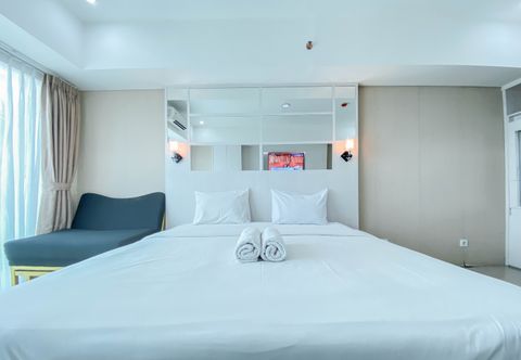 ห้องนอน Simply Studio Tamansari La Grande Apartment By Travelio