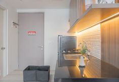 Common Space 7 Modern Look and Cozy 1BR Apartment Vasanta Innopark By Travelio