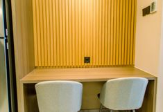 Lobby 5 Modern Sophisticated 1BR Apartment at The Smith Alam Sutera By Travelio