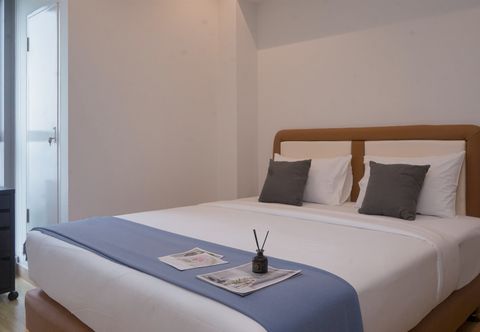 Bedroom Homey 1BR Apartment at Branz BSD City By Travelio