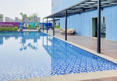 Swimming Pool 3 Simply and Warm Studio at Cisauk Point Apartment By Travelio
