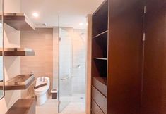 客房浴室 6 Comfort and Enjoy 2BR (No Kitchen) at Apartment Skales Residence Nusa Dua Bali By Travelio