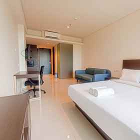 Bedroom 1 Tidy and Comfort Studio (No Kitchen) Apartment at Skales Residence Nusa Dua Bali By Travelio, OTC Bali Nusa Dua 호텔