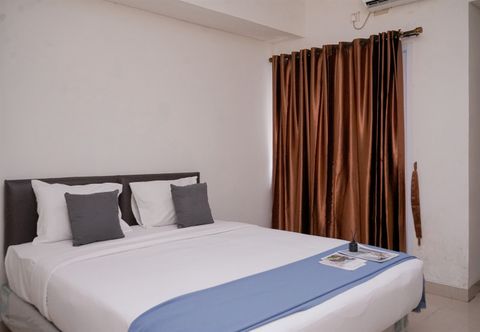 Bedroom Spacious and Minimalist Studio Apartment at Paramount Skyline By Travelio