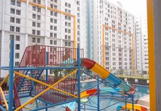 Lobby 7 Spacious and Minimalist Studio Apartment at Paramount Skyline By Travelio