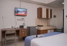 Bedroom 3 Spacious and Minimalist Studio Apartment at Paramount Skyline By Travelio