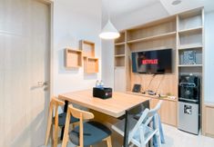 Common Space 4 Homey and Warm 2BR at Tokyo Riverside PIK 2 Apartment By Travelio