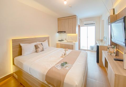 臥室 Studio Apartment Well Furnished at Cinere Resort By Travelio