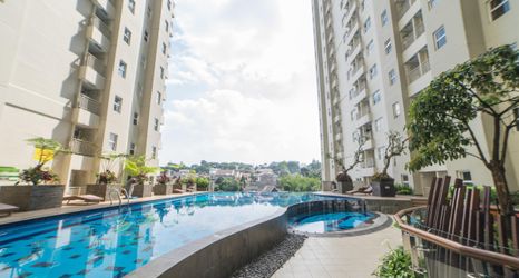 Luar Bangunan 2 2BR Spacious without Living Room at Apartment Parahyangan Residence By Travelio