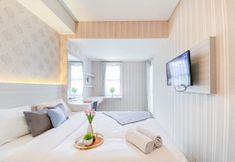 Bilik Tidur 3 2BR Spacious without Living Room at Apartment Parahyangan Residence By Travelio