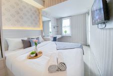 Bilik Tidur 2BR Spacious without Living Room at Apartment Parahyangan Residence By Travelio