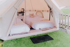 寝室 Glamping Telaga Menjer By Travelink