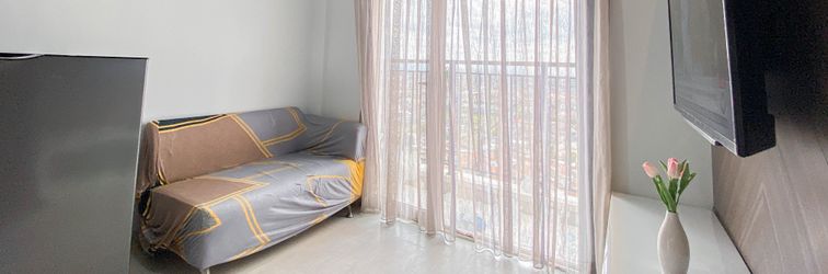 Lobby Cozy Stay and Good 2BR Apartment at Mekarwangi Square Cibaduyut By Travelio