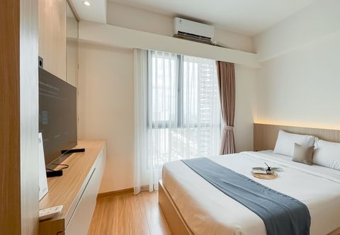 臥室 Brand New and Homey 3BR at Sky House BSD Apartment By Travelio