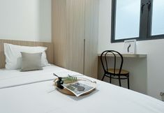 臥室 2 Brand New and Homey 3BR at Sky House BSD Apartment By Travelio