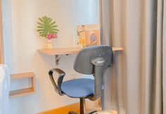 Bedroom 5 Cozy and Relaxing Studio at 37th Floor Tokyo Riverside PIK 2 Apartment By Travelio