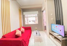 Ruang Umum 2 Spacious and Cool 1BR at Grand Asia Afrika Apartment By Travelio