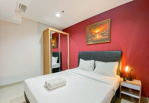Bedroom Tidy and Comfortable 1BR Patraland Amarta Apartment By Travelio