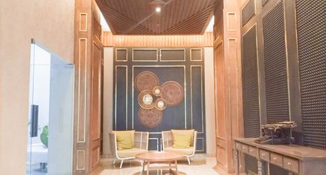 Lobby 2 Comfortable and Elegant 1BR at Patraland Amarta Apartment By Travelio