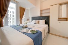 Phòng ngủ Comfortable and Nice Studio at 31th Floor Tokyo Riverside PIK 2 Apartment By Travelio