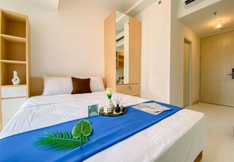 寝室 Simply and Cozy Studio at Apartment Tokyo Riverside PIK 2 By Travelio