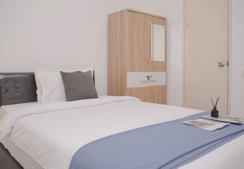 Bedroom Cozy and Nice Studio (No Kitchen) at Apartment Aeropolis Residence By Travelio