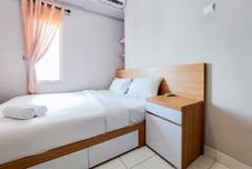 ห้องนอน Nice and Fancy 1BR at Easton Park Apartment By Travelio